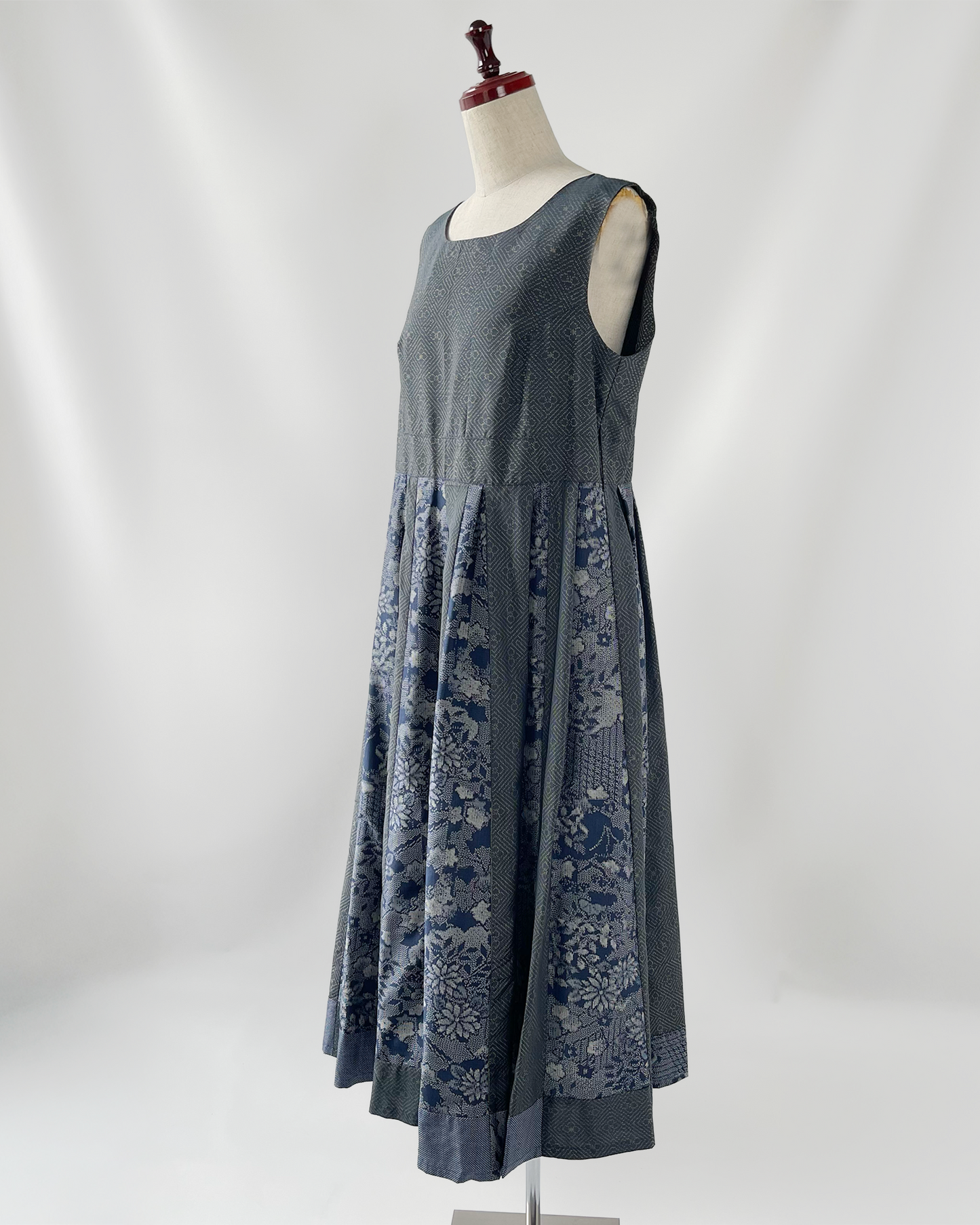 大島MIX パッチワークワンピース