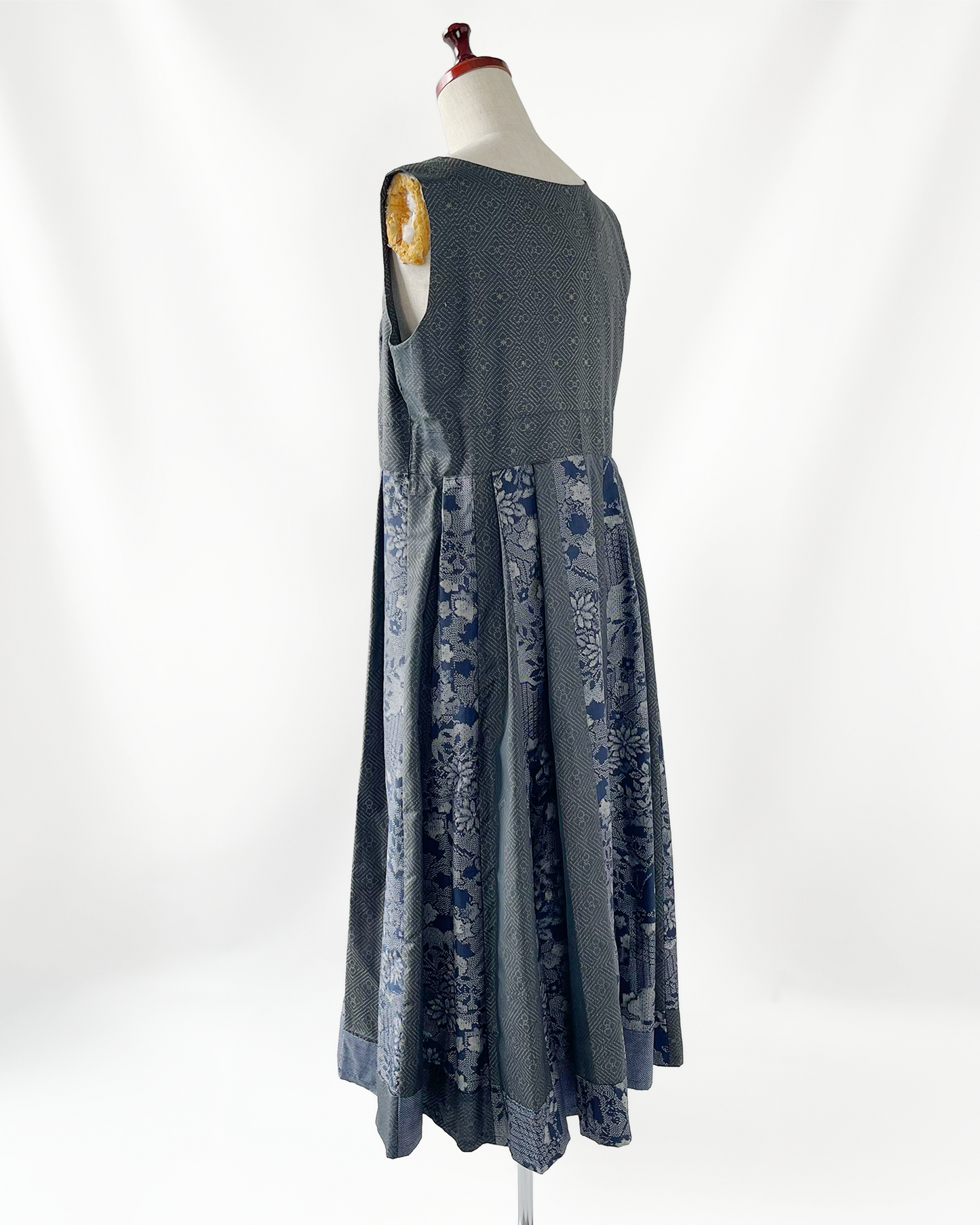 大島MIX パッチワークワンピース