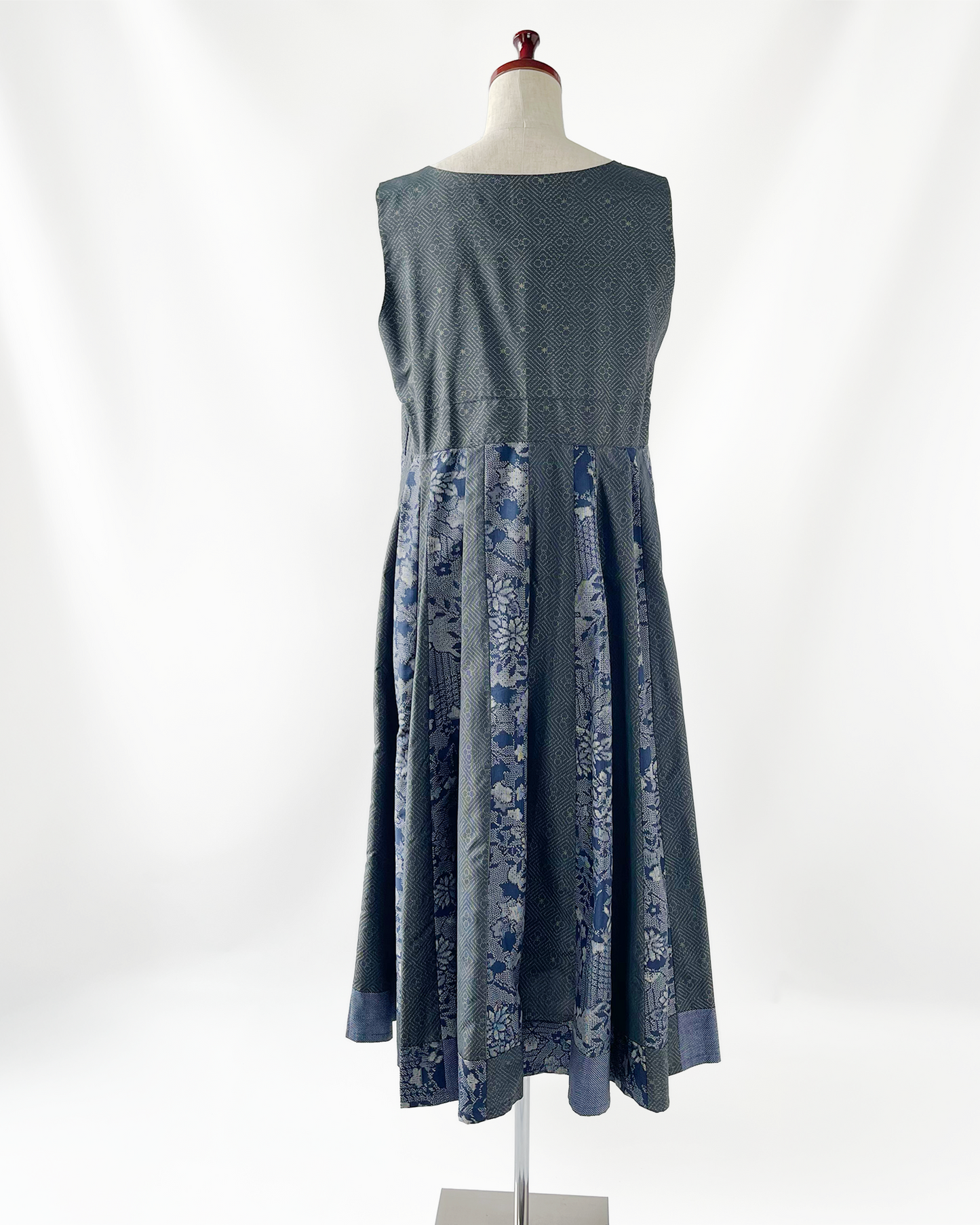 大島MIX パッチワークワンピース