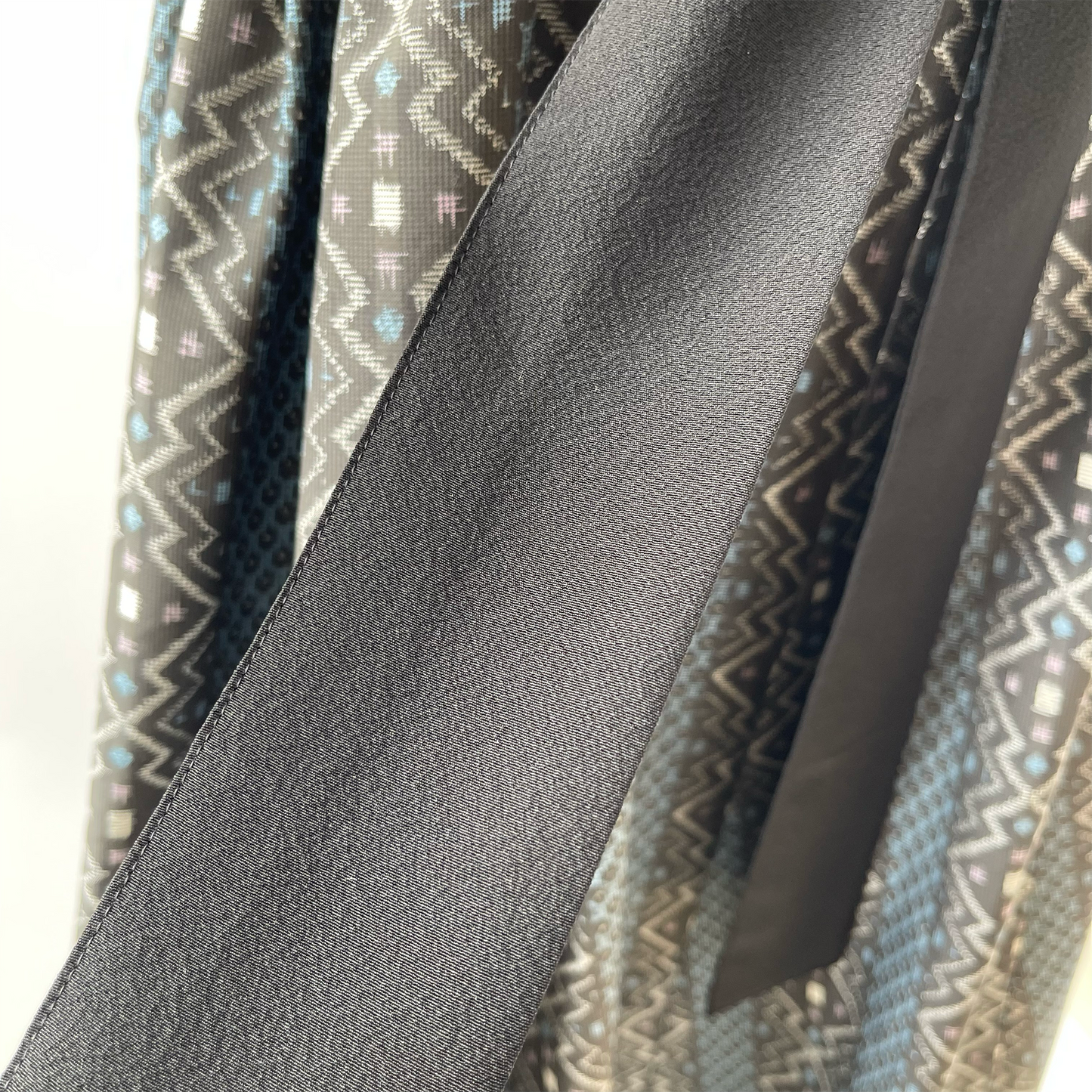 大島紬 フレアワンピース