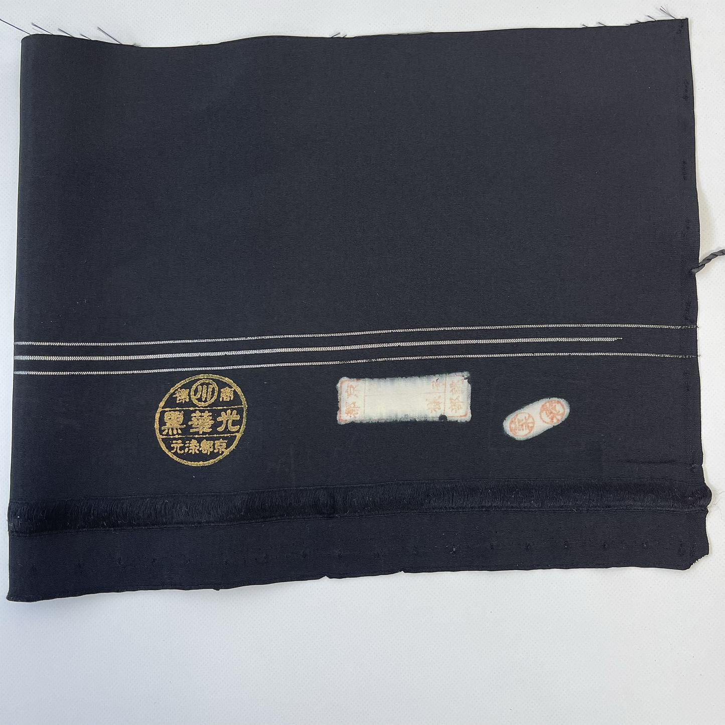 正絹 反物仕立て チャイナ風ロングワンピース