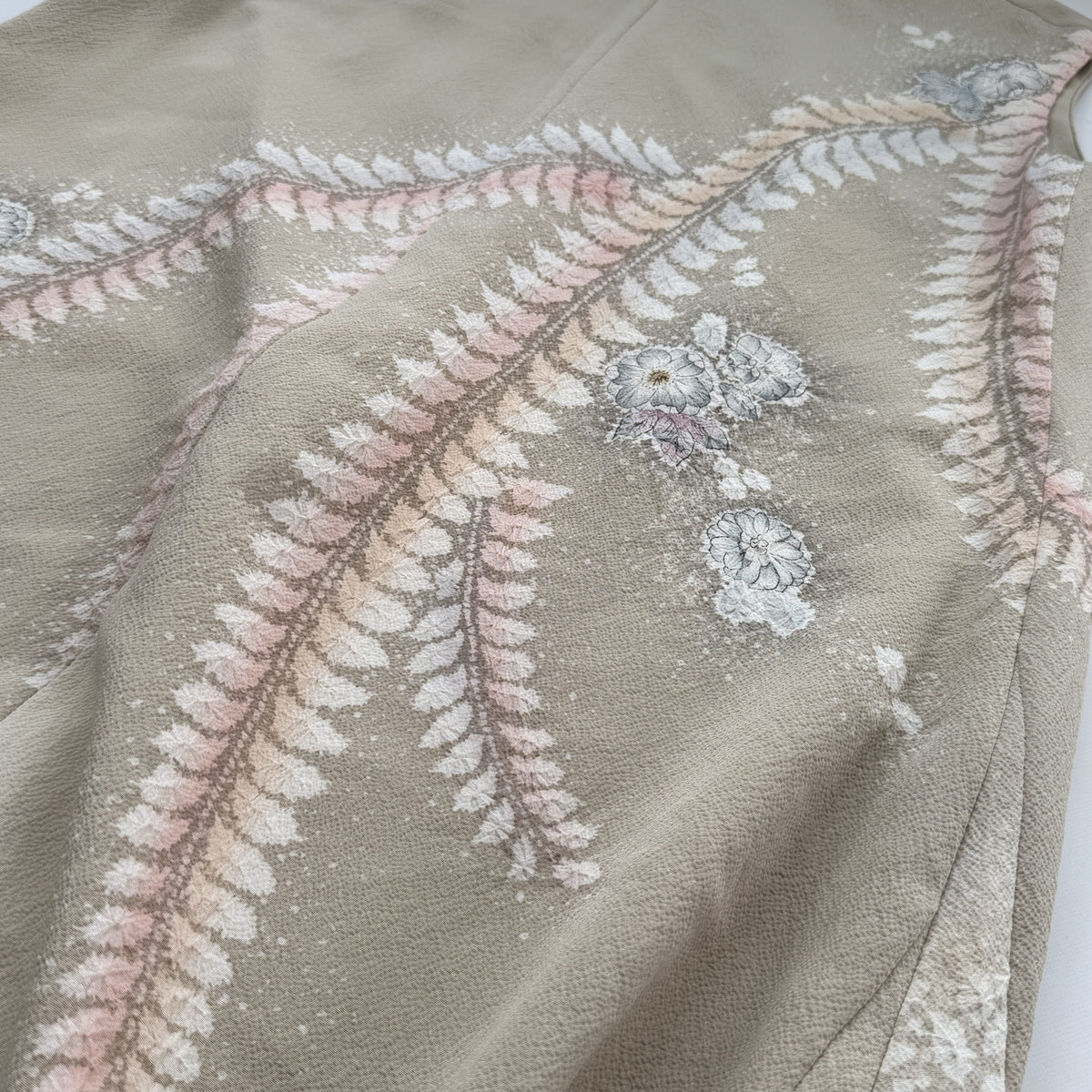 〜極上の逸品〜 最高級辻が花絞り ロングドレス 絞り染め着物 Kimono long dress