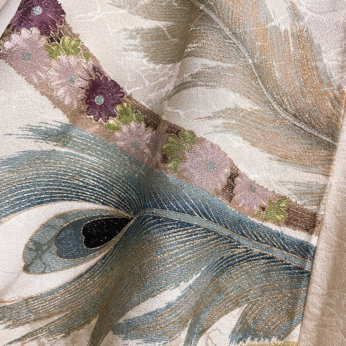 孔雀羽霞の衣 ドルマンスリーブシャツ