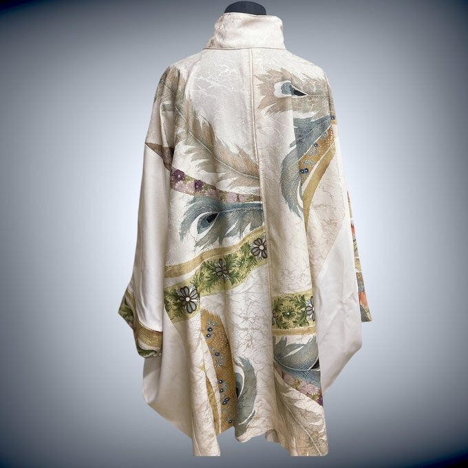 孔雀羽霞の衣 ドルマンスリーブシャツ