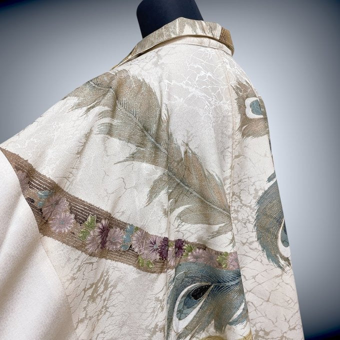 孔雀羽霞の衣 ドルマンスリーブシャツ