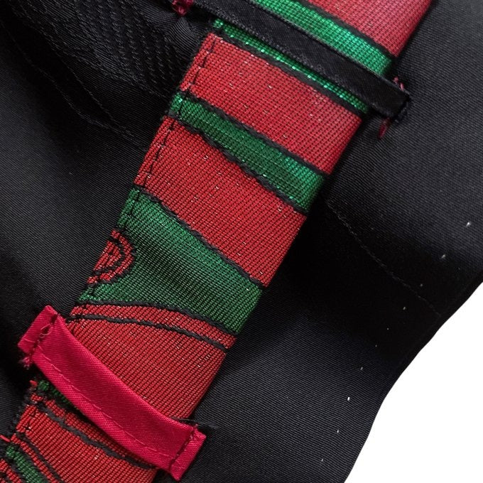 ラインが映える黒羽織